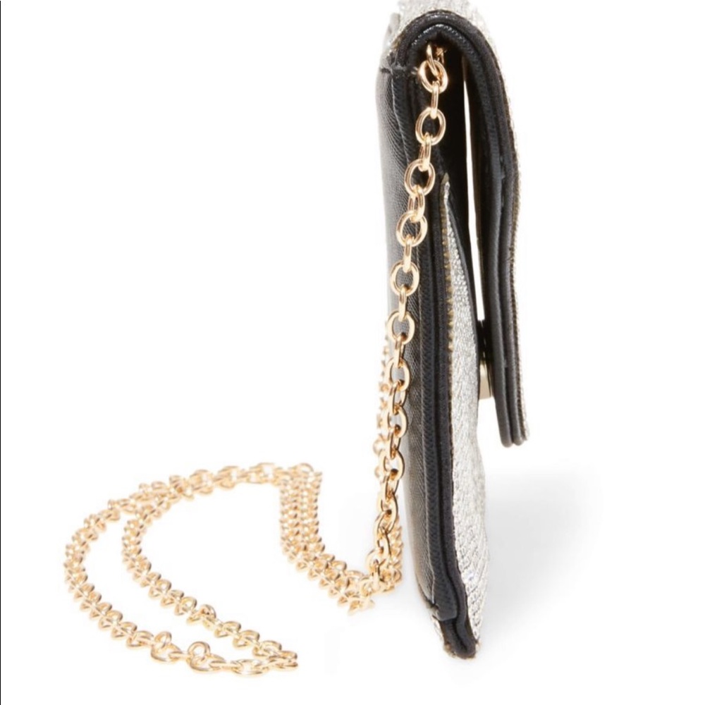 Black Rhinestone Clutch - Picture 2 of 8